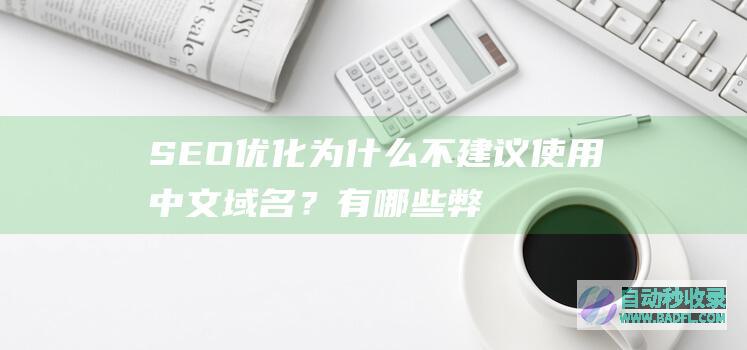 SEO优化为什么不建议使用中文域名？有哪些弊端？
