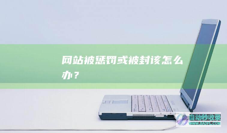 网站被惩罚或被封该怎么办？