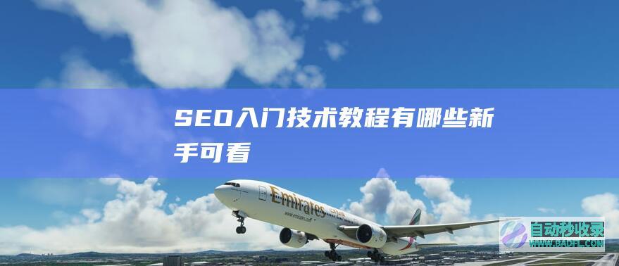 入门技术教程有哪些新手可看