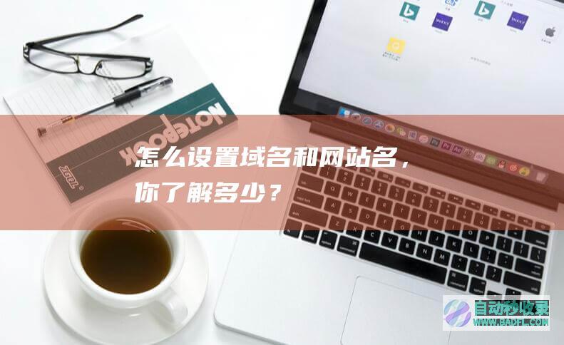 怎么设置域名和网站名，你了解多少？
