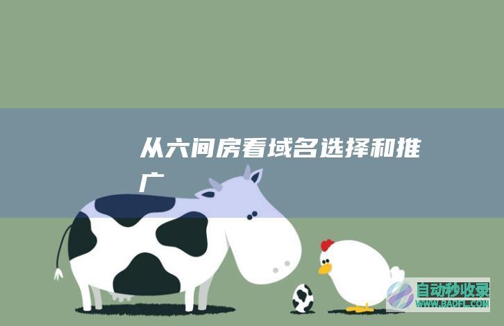 从六间房看域名选择和推广