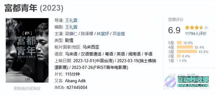 《富都青年》吴慷仁演技杀疯!击败《周处除三害》获封影帝!|好狗导航
