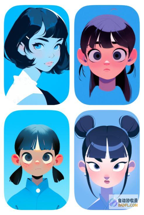 案例分享|Midjourney绘画主题:极简头像-AI创意社