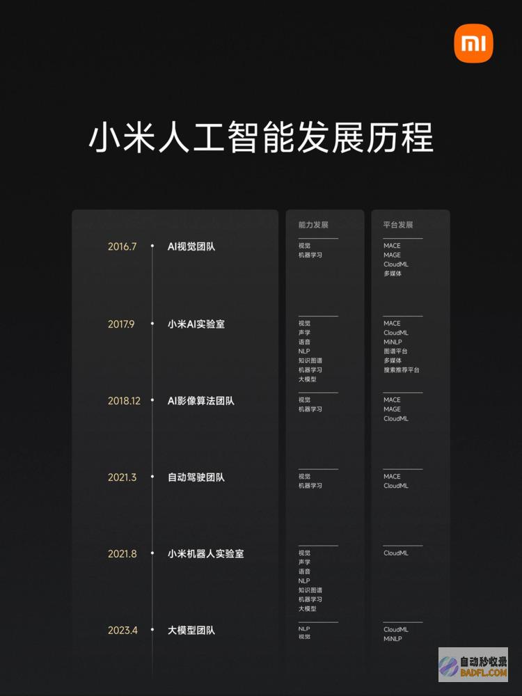 雷军：小米研发大的方向是轻量化和本地部署
