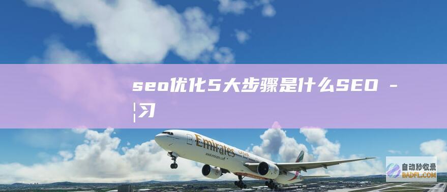 seo优化5大步骤是什么-SEO学习