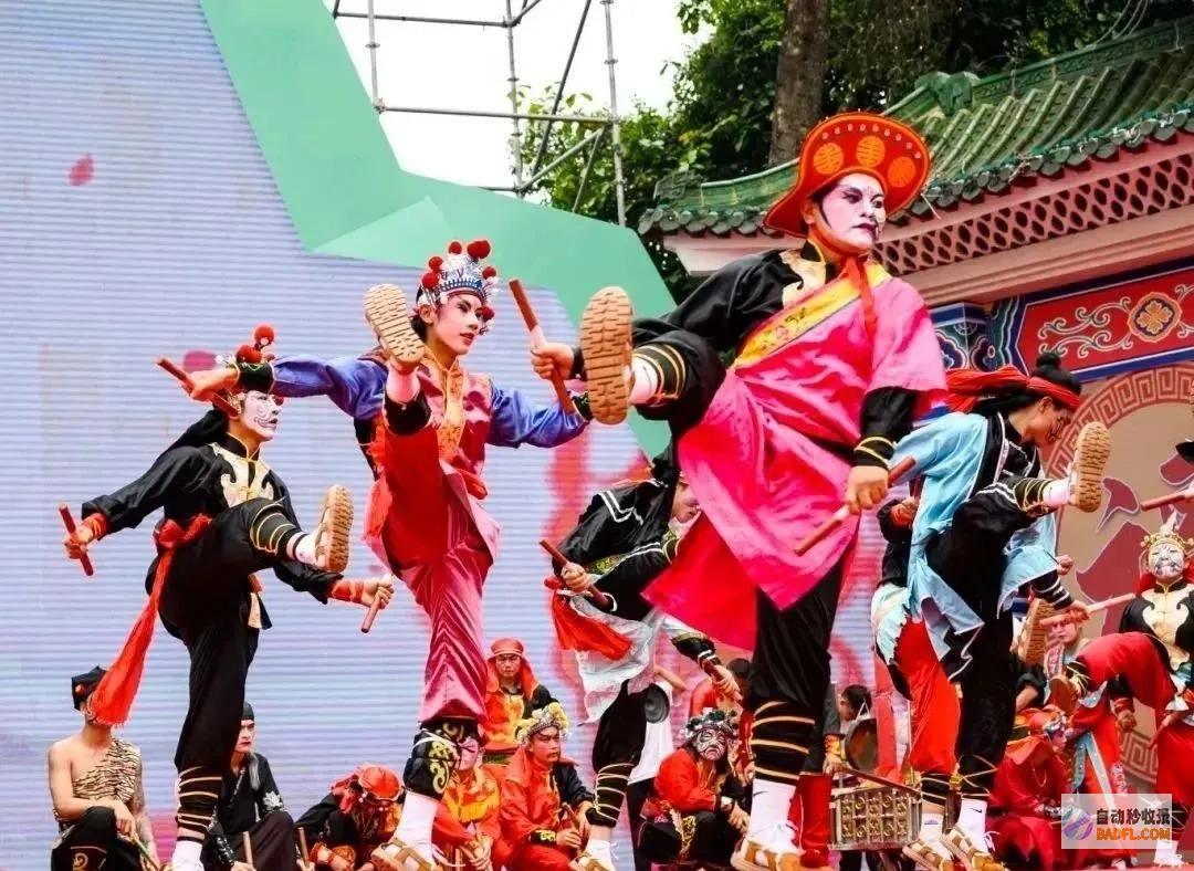 潮汕英歌舞亮相长子速来围观6月22日晚潮汕英歌