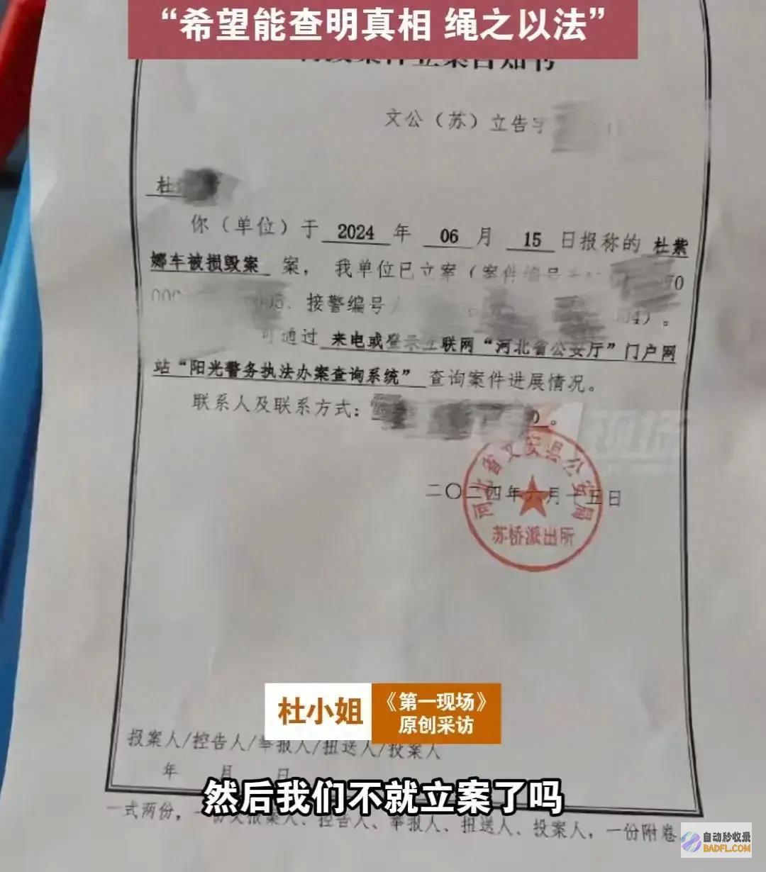 河北4名初中生故意砸车 家长拒赔 谁干的 立案后 车被烧了 (河北一中学生)