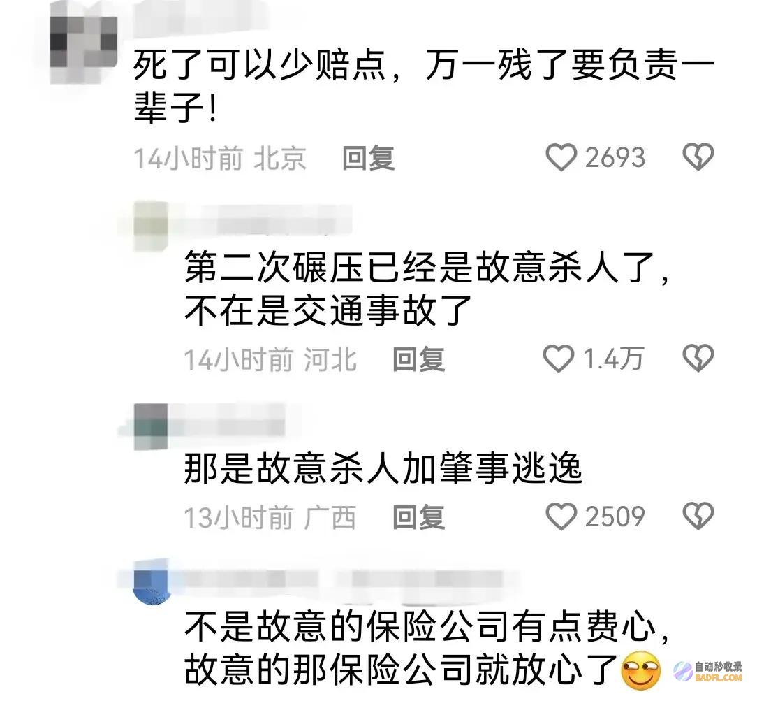 男性被撞倒二次碾压身亡家眷发声目击者曝细节后