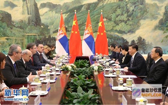 习近平同波兰总统杜达谈判