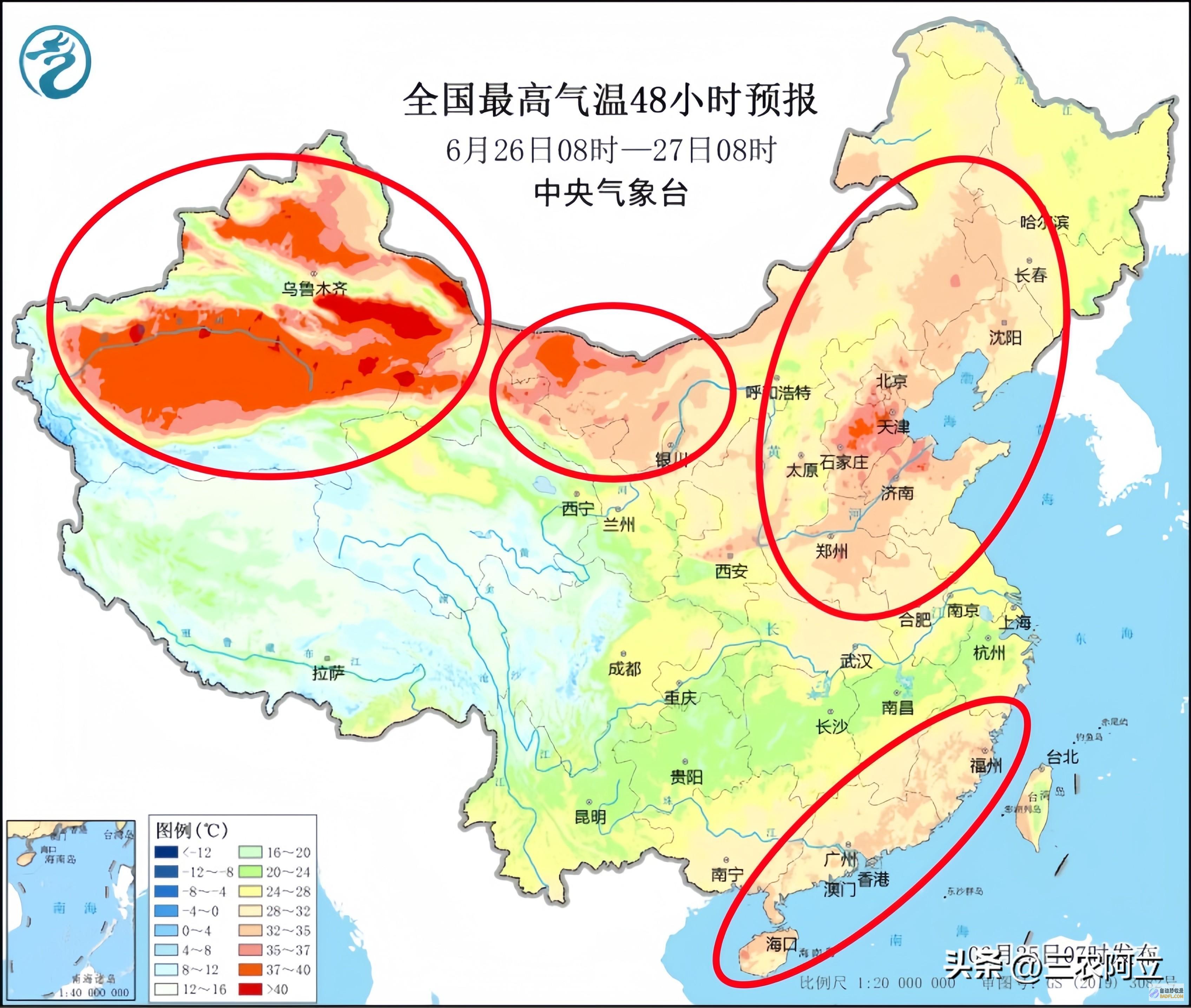 暴雨散布如下强降雨高温核心已定当天夜间至6月2