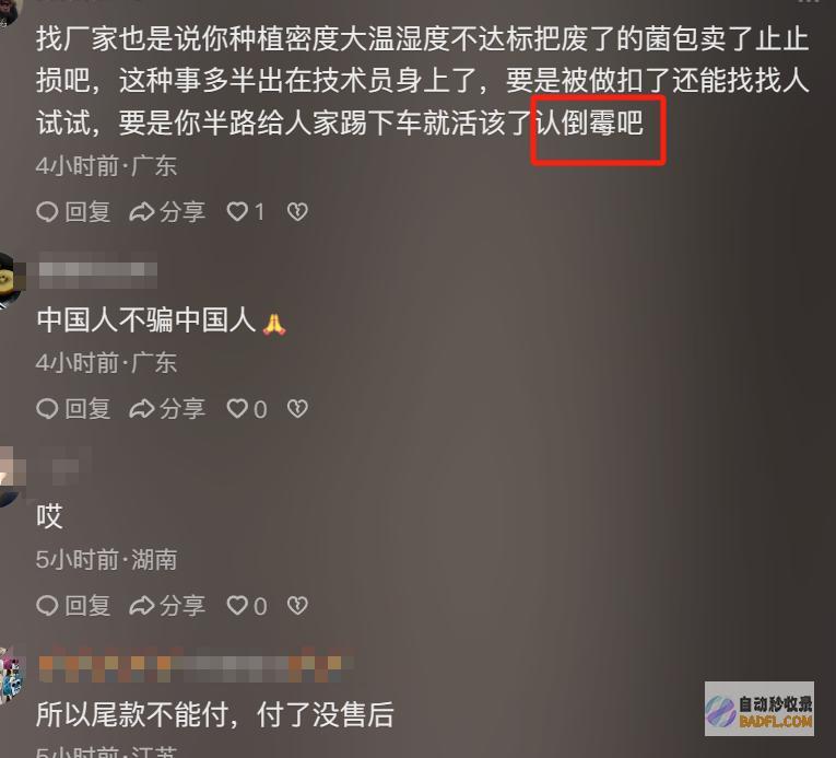 你也别活炸锅200万袋菌包没收成不让老百姓