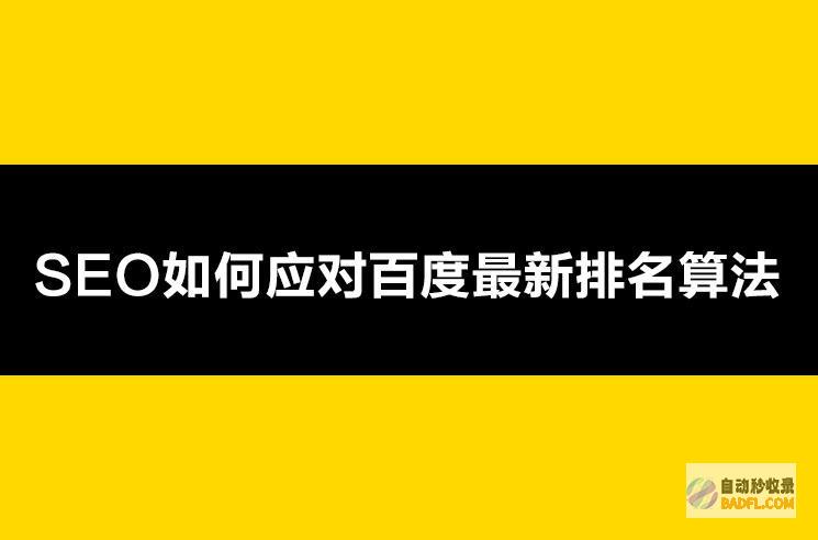 seo百度主要词排名 (百度的seo)