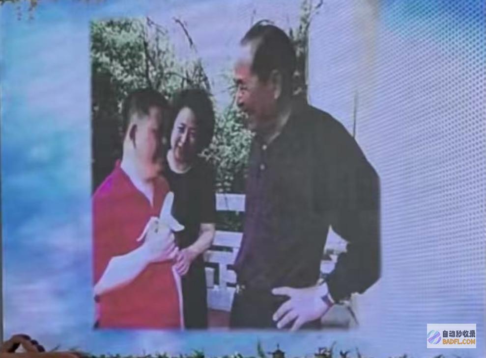妻子哭肿双眼被人扶持王铁成遗体告别仪式儿子坐