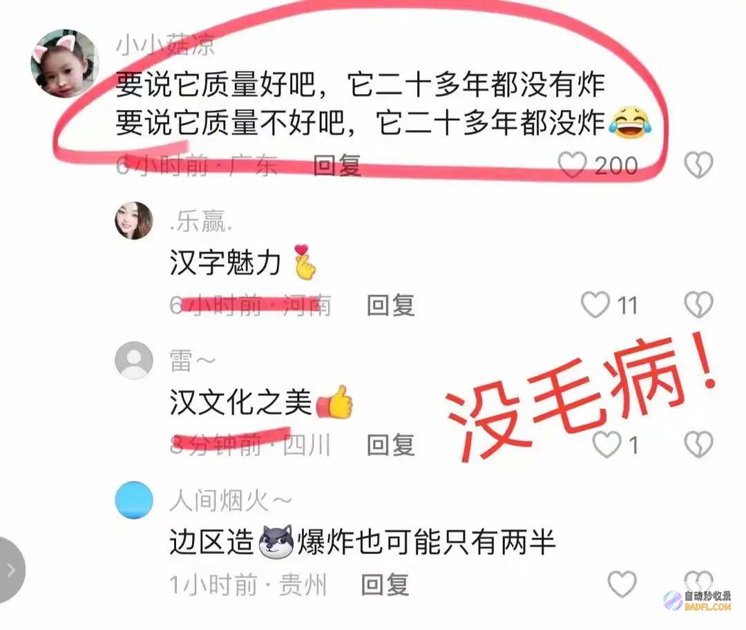 网友回答笑麻了老奶奶用手榴弹当锤子用了20年冲