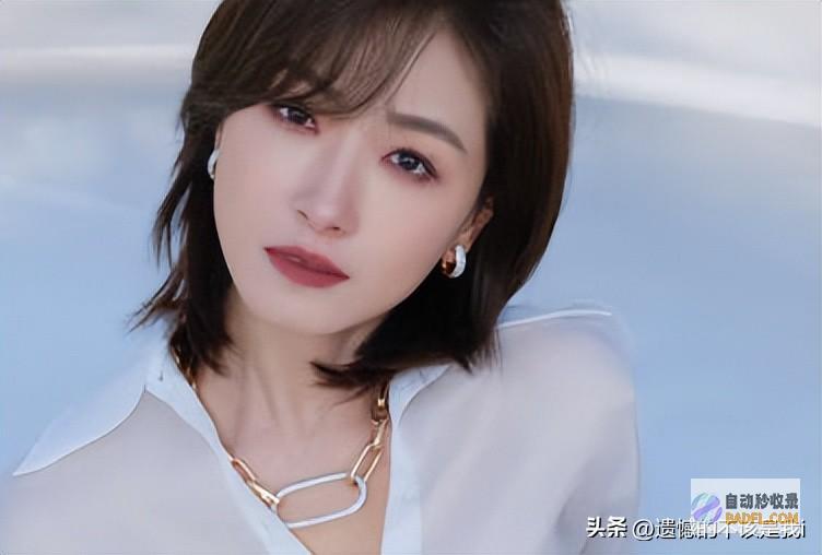万茜老公拍的不如说她美得连座机都能出大片万茜