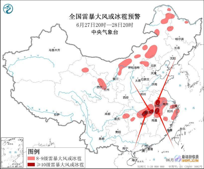 新一轮强降雨核心确定暴雨大暴雨散布如下明日6