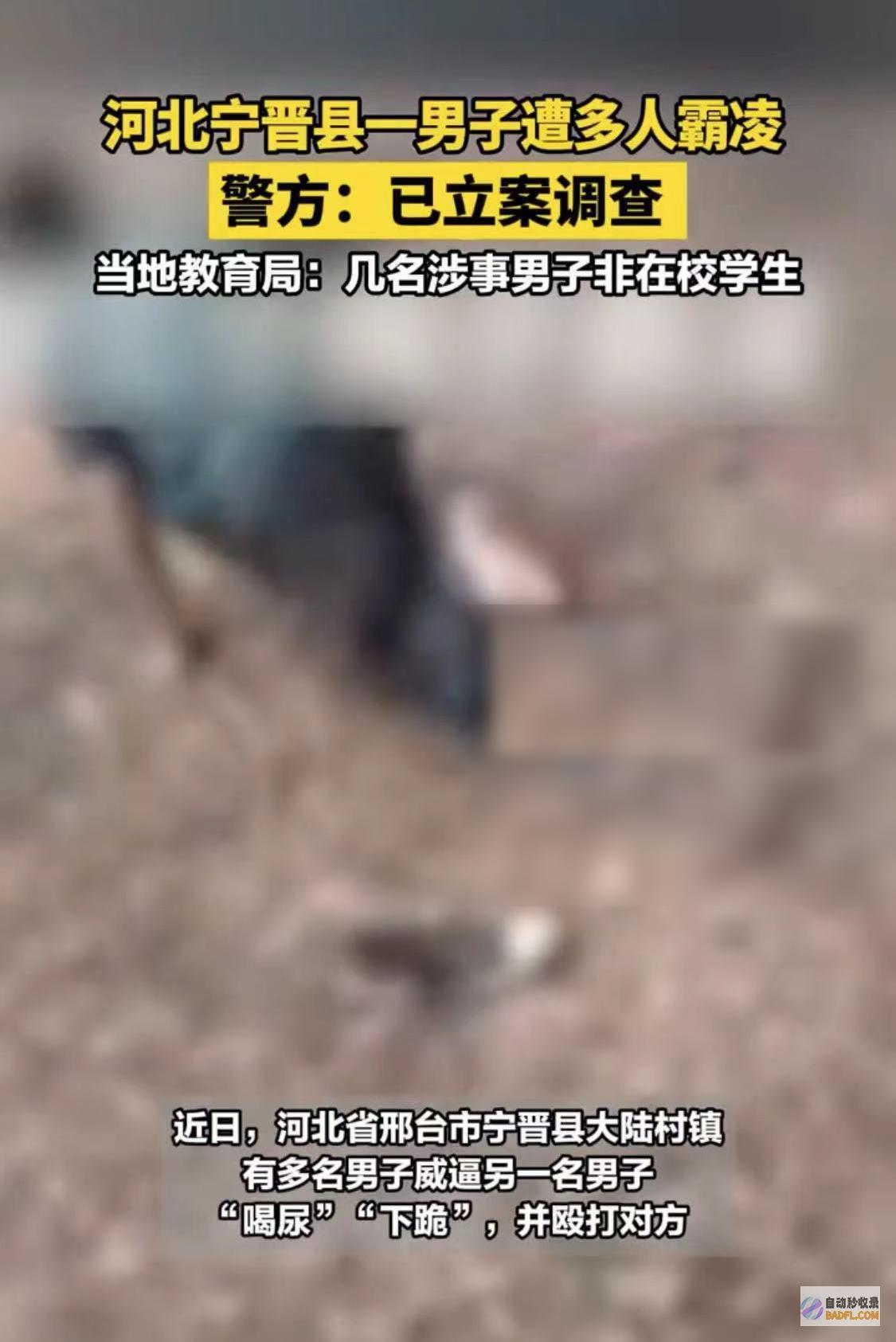 令人发指男性遭极端霸凌抽打狗爬喝尿无所不