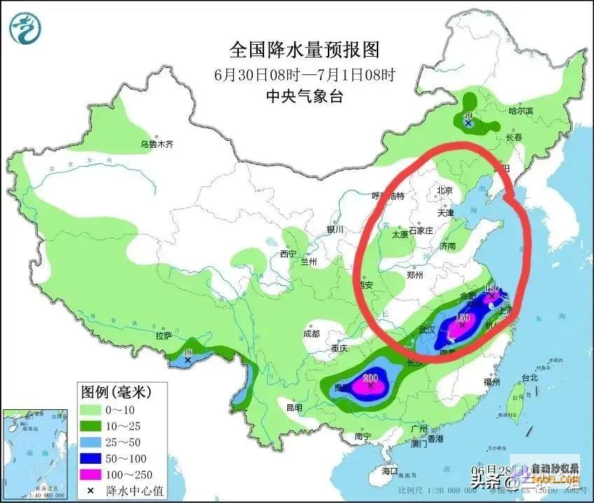 暴雨迷路了强降雨区转移2830号河南河北大雨