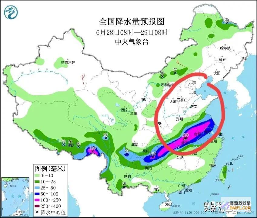 暴雨迷路了2830号山东河北大雨暴雨隐没强降
