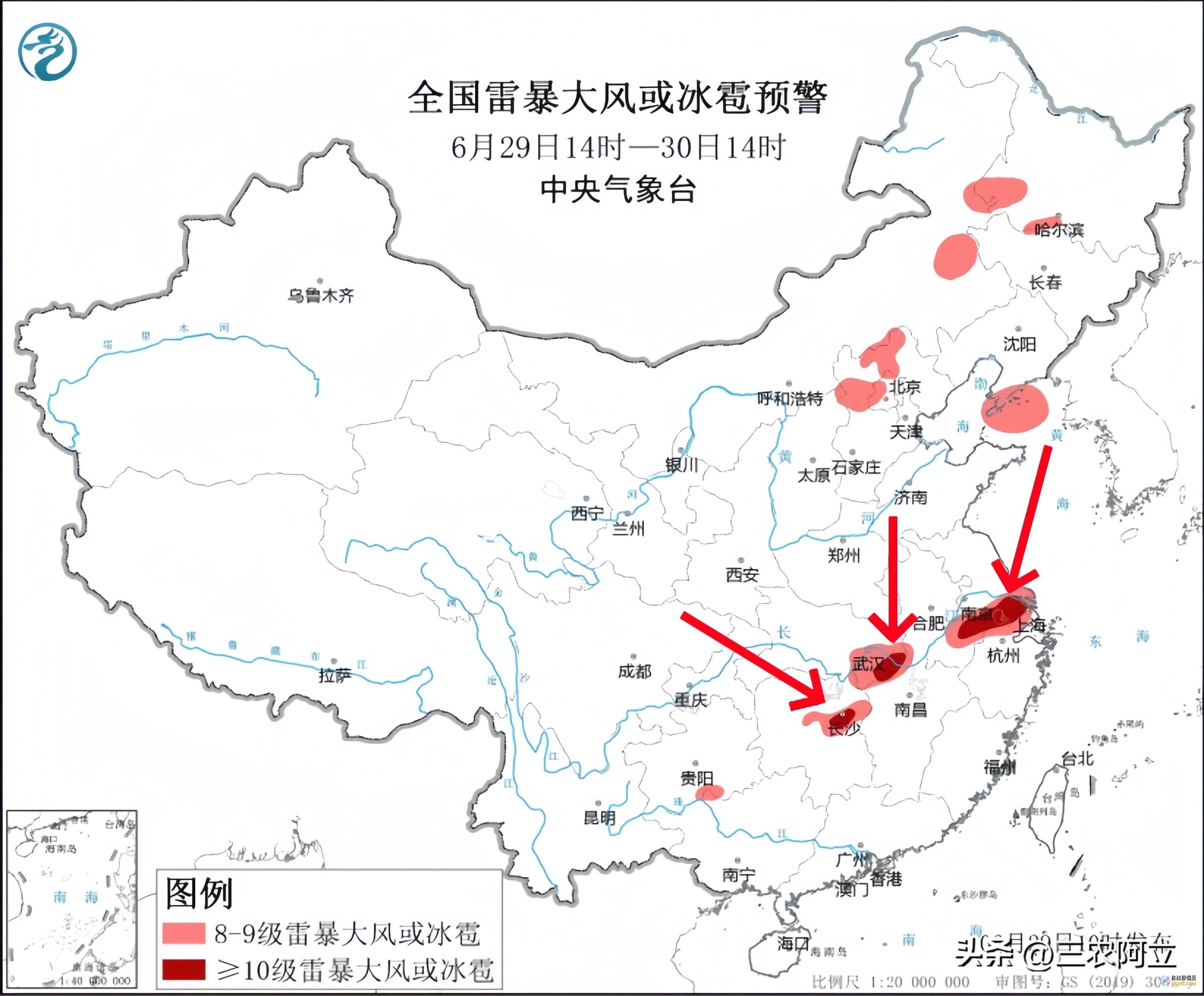 先天7月1日天气预告新一轮强降雨高温情势大变暴