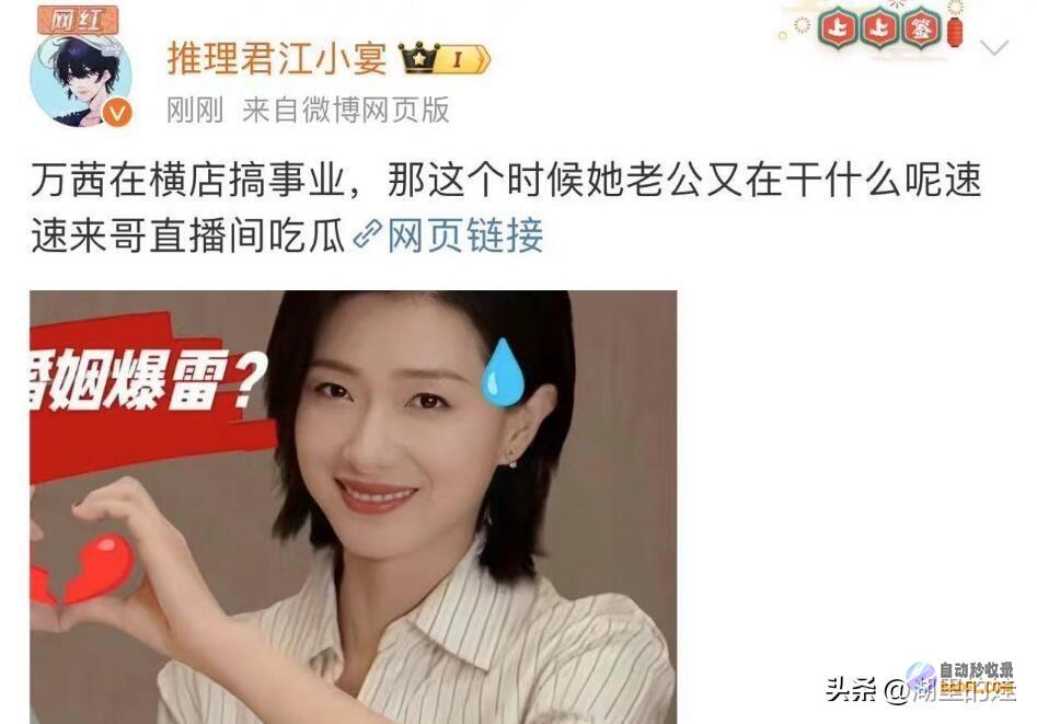 给对方留足面子情商太高万茜回应老公出轨染绿色