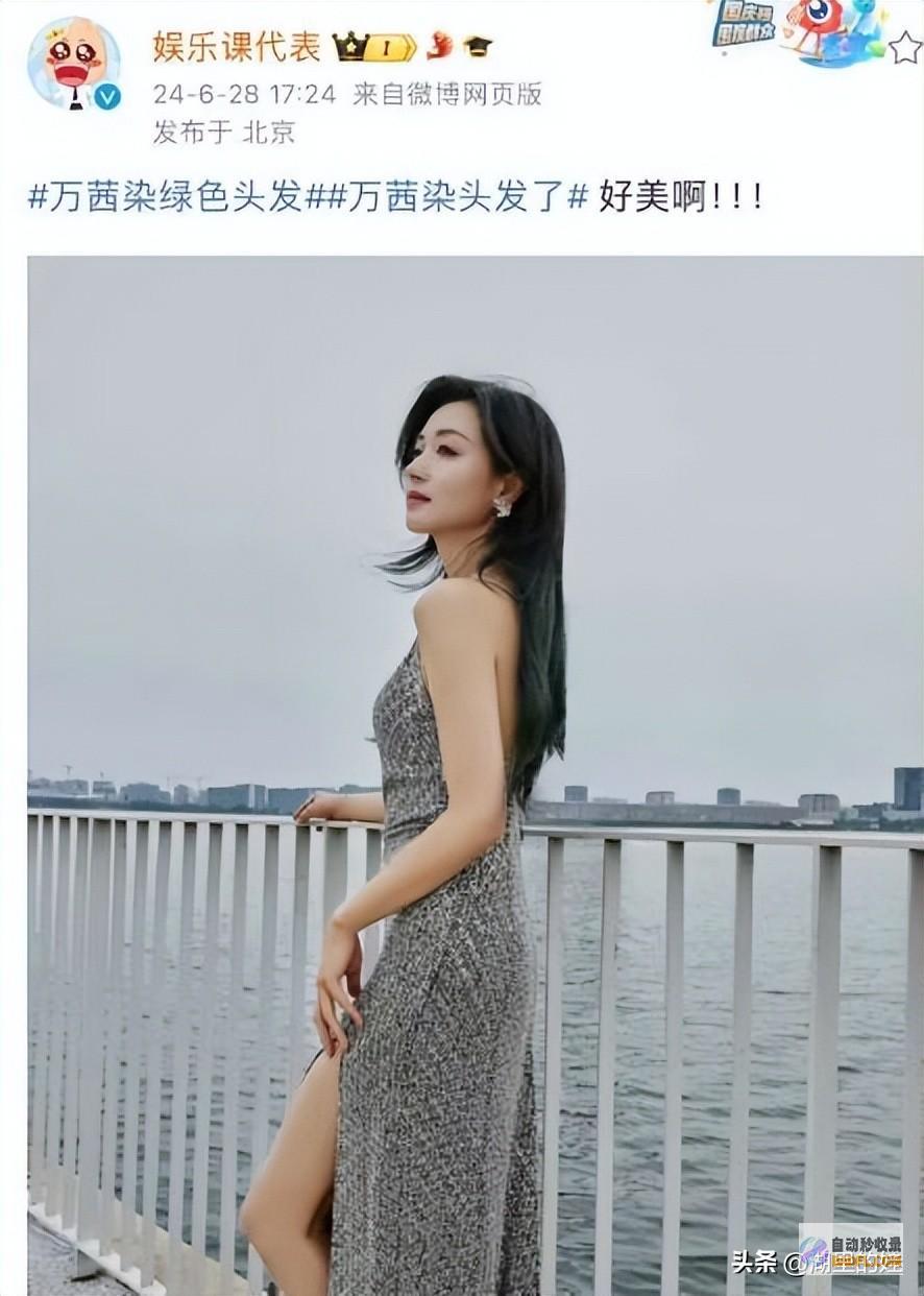 给对方留足面子情商太高万茜回应老公出轨染绿色