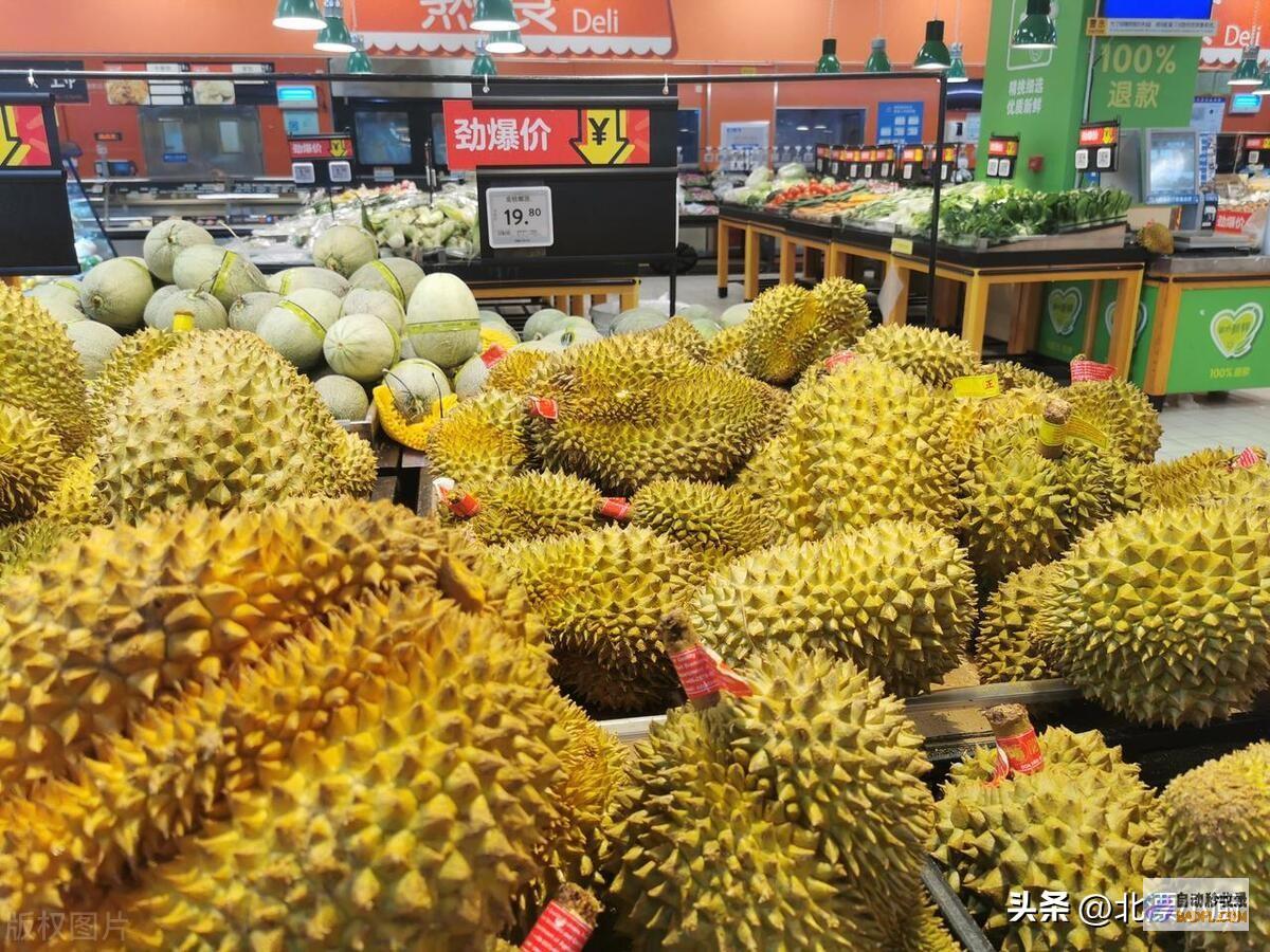 很事实为啥吃的人少了商贩大往年榴莲