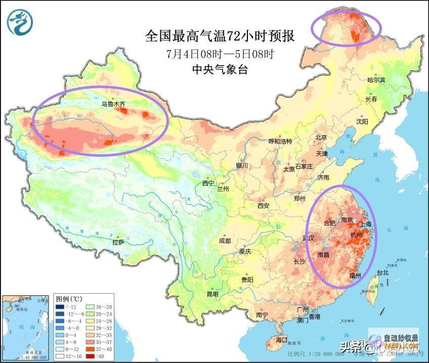 雨带核心向北移动明先天7月34号天气本轮强降雨