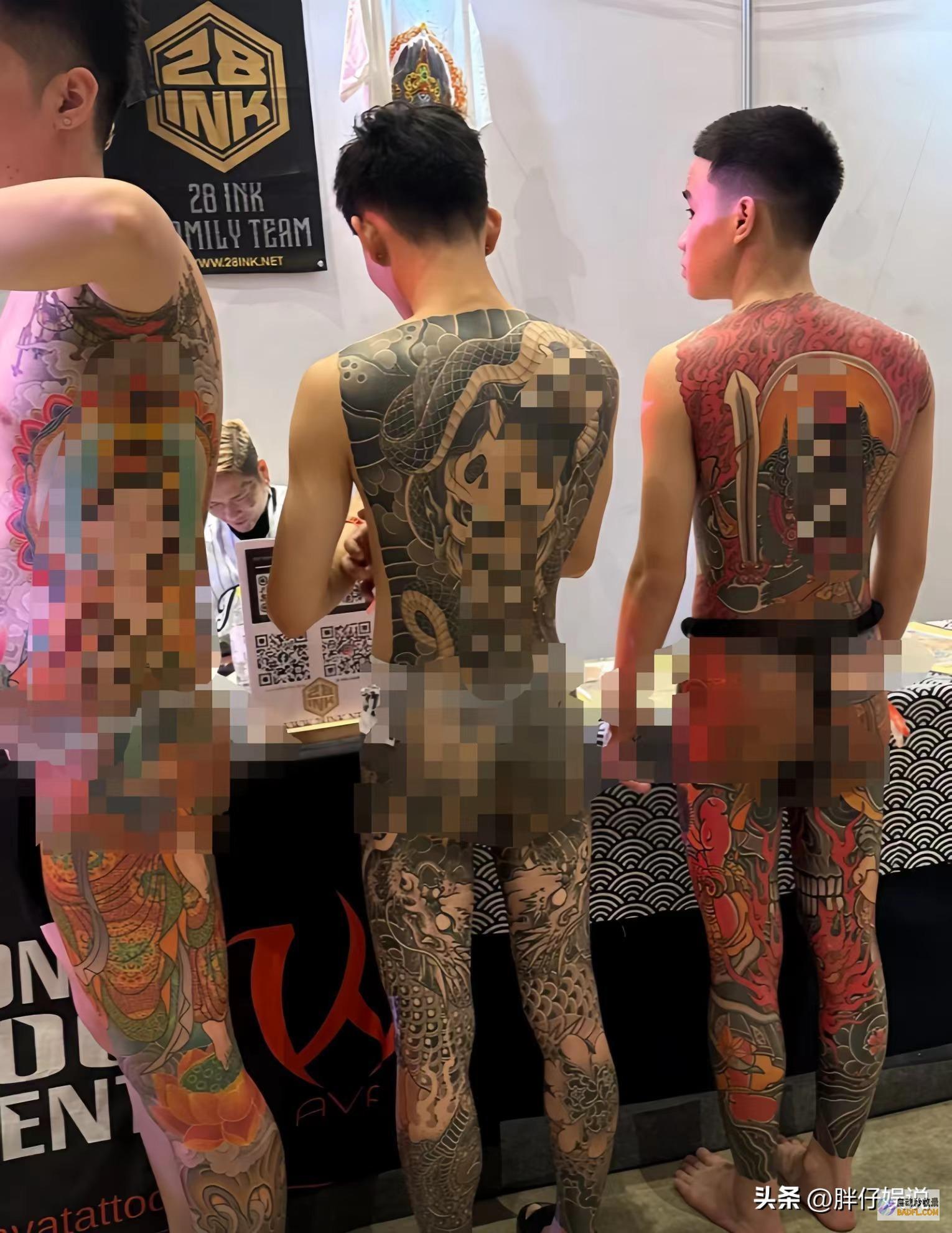 济南办国内纹身展缝嘴成时兴人皮扣这种时兴看着