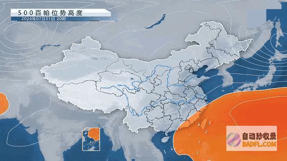 7月3～5日天气有转机广西新的降雨已定大雨暴