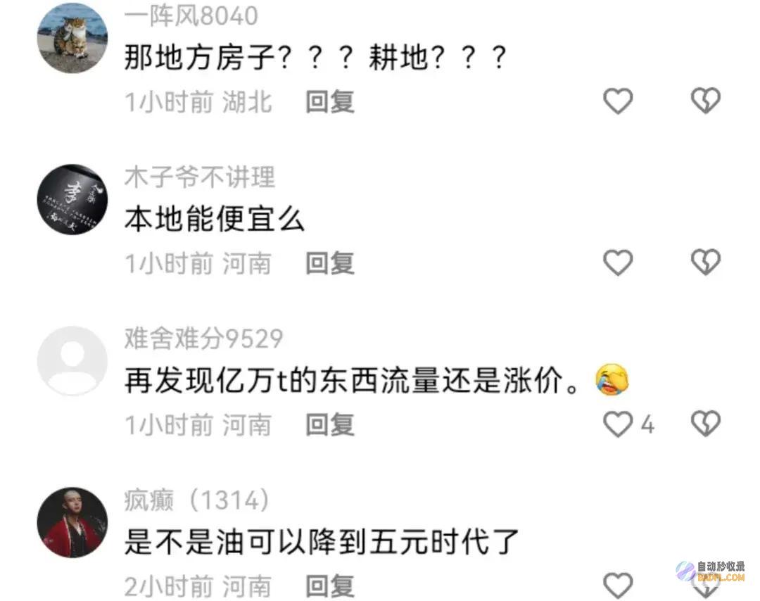 勘测最少有1亿吨之上振奋人心凶猛了河南发现油