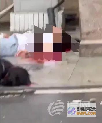 惨不忍睹曝光突发医院外墙零落砸伤