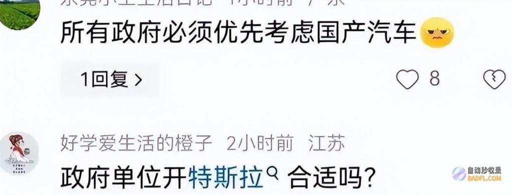 此举惹众怒特斯拉进入公务用车洽购目录全国首例