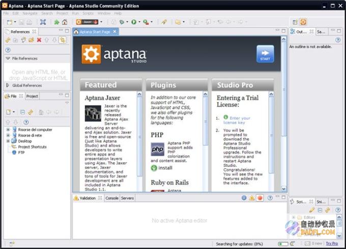 Aptana: 一体化开发环境,简化 Web应用程序开发 (aptana studio 3下载)
