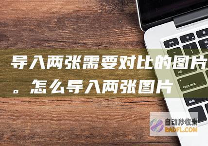 导入两张需要对比的图片。怎么导入两张图片
