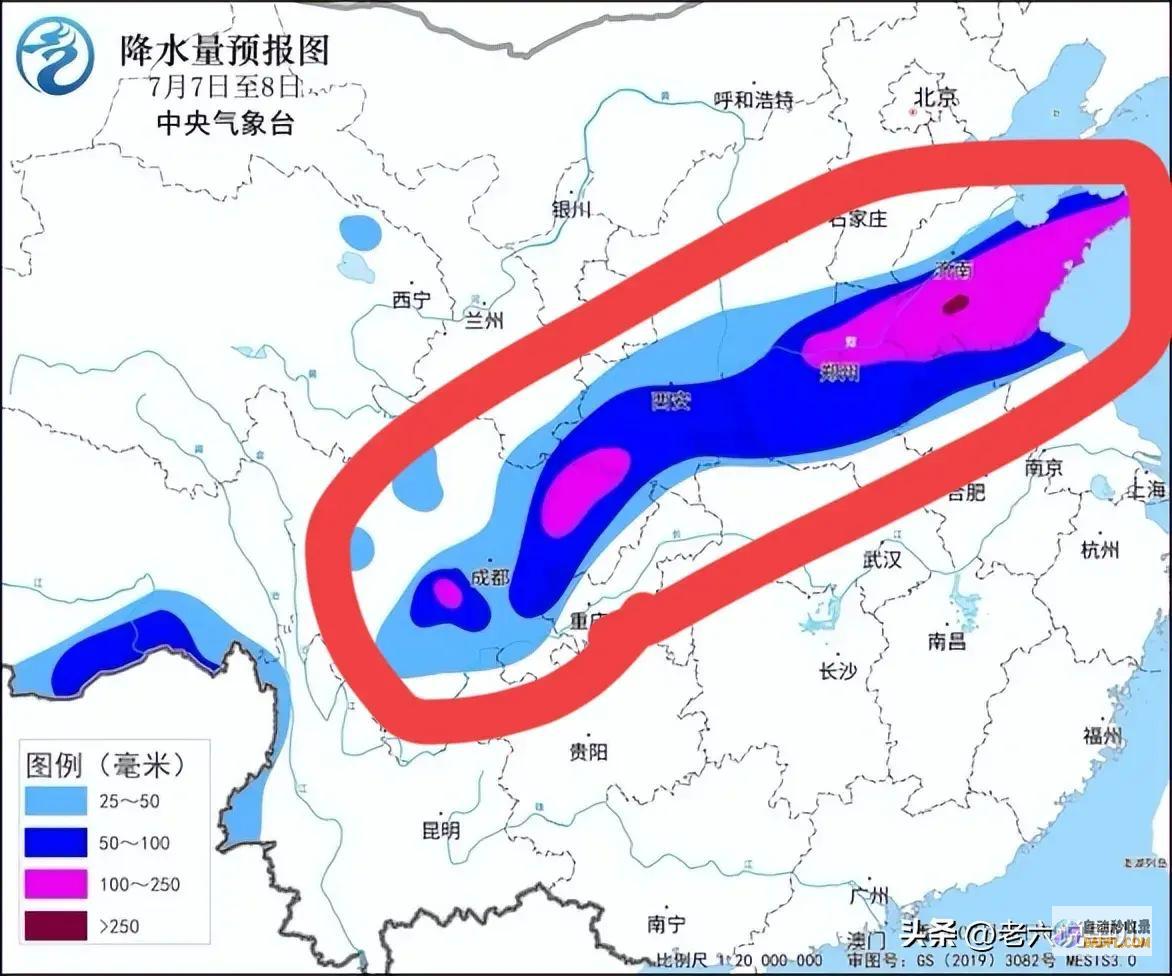 山东暴雨全国第一当天夜间至7月11日天气强降雨