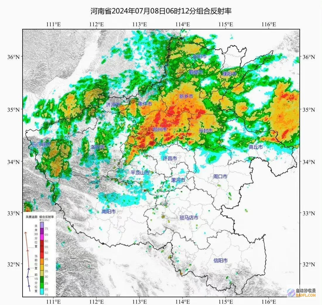 家门口暴雨预警频发河南明天89号降雨如下看海形