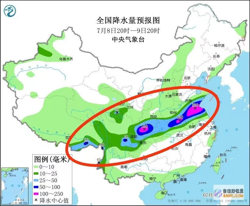 暴雨大暴雨散布如下先天10日天气明日9日新一轮