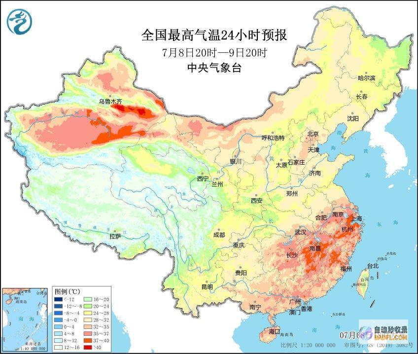 明天6月910号天气预告大暴雨南下新一轮强降雨核