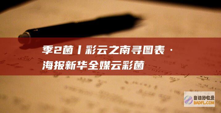 季 2 菌 丨彩云之南寻 图表·海报 新华全媒 (云彩菌图片)