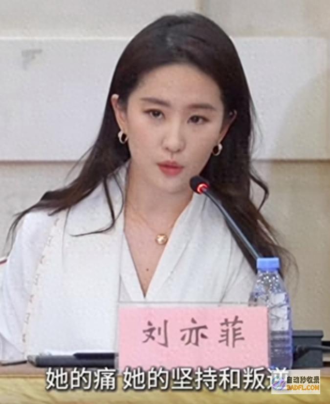一举一动超像父亲安少康 刘亦菲现身央视座谈会 下巴黑线太抢镜 (一举一动超像的成语)