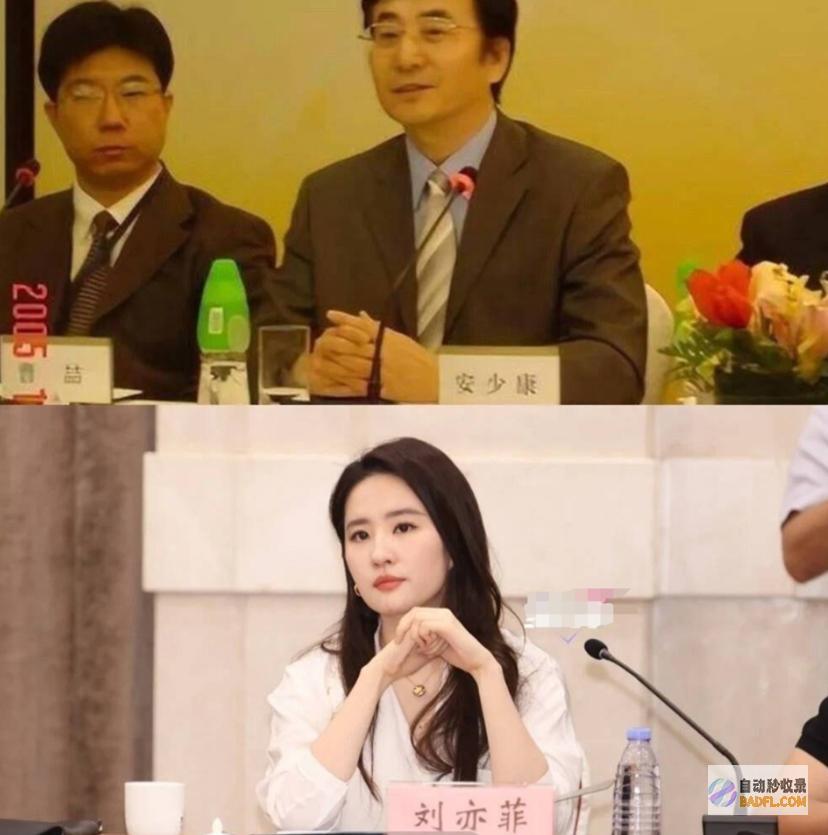 一举一动超像父亲安少康刘亦菲现身央视座谈会下