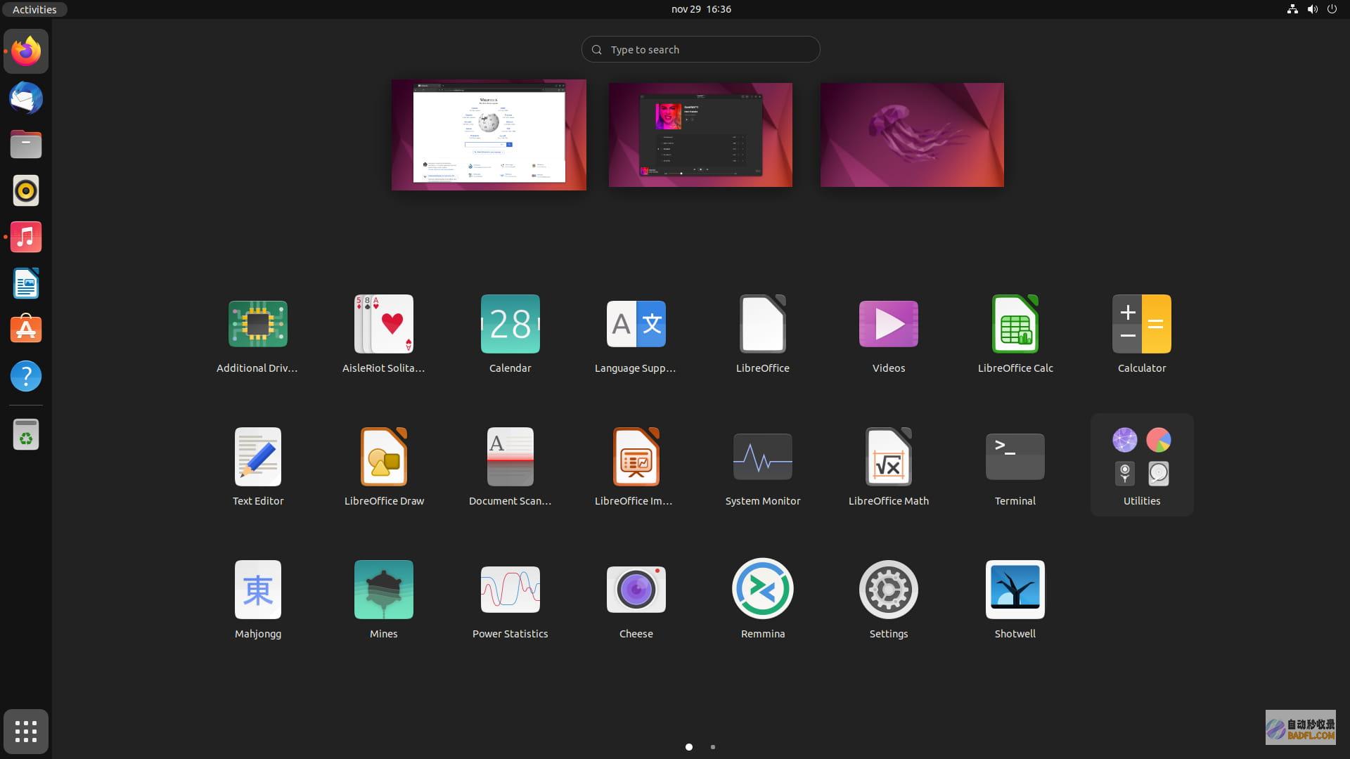 linuxfind (linux发行版本)