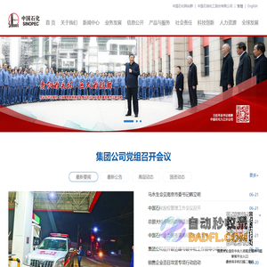 中国石化集团公司网站
