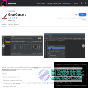 Grep Console - IntelliJ IDEs Plugin | Marketplace