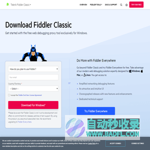Download Fiddler Web Debugging Tool for Free by Telerik