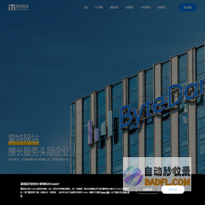 网站建设-网站设计-用体验创造商业增长-蒙特网站
