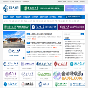 留学人才网-为海外留学回国的海归人才提供海内外高层次人才招聘信息