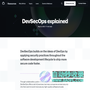 The Fundamentals of DevSecOps in DevOps - GitHub Resources