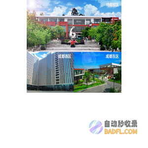 西南财经大学天府学院三维校园